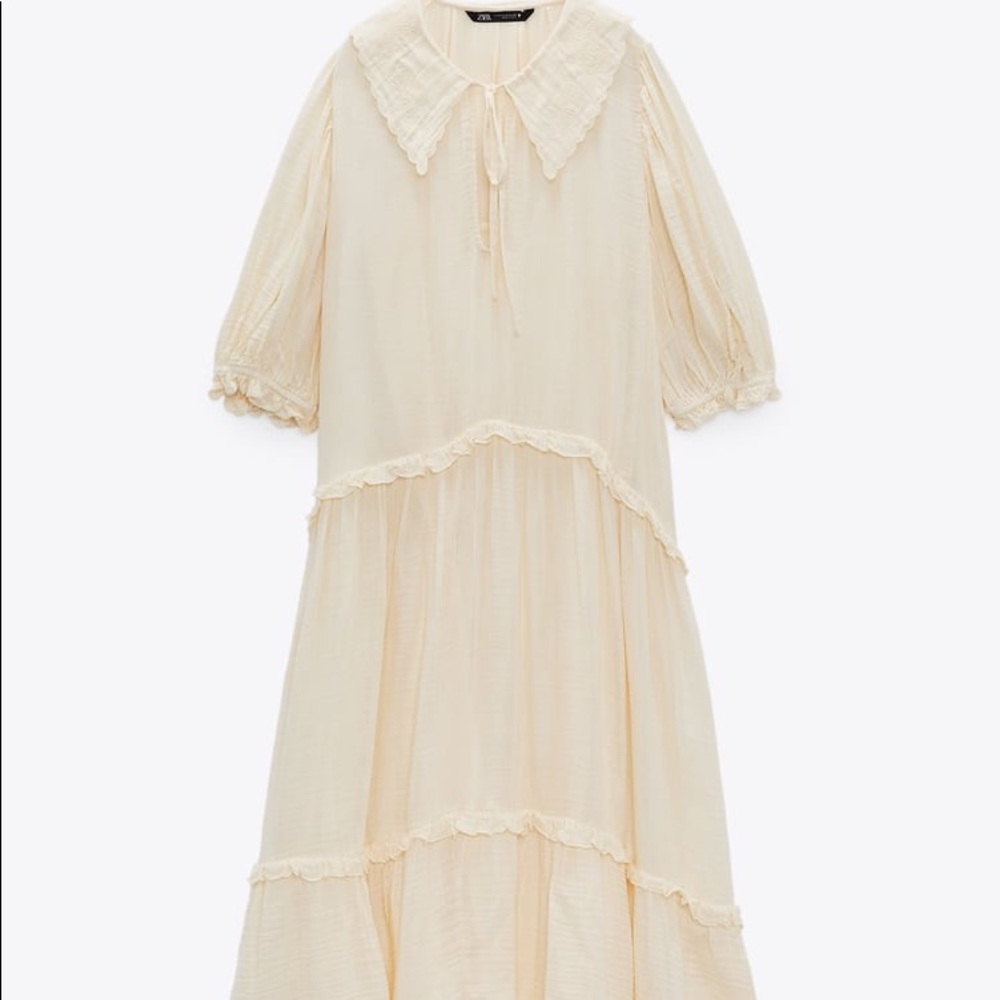 Zara Tiered Midi Dress - Picture 11 of 16